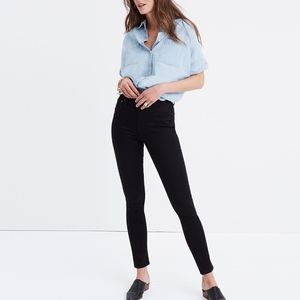 Madewell High-Rise Skinny Jeans in Carbondale Wash